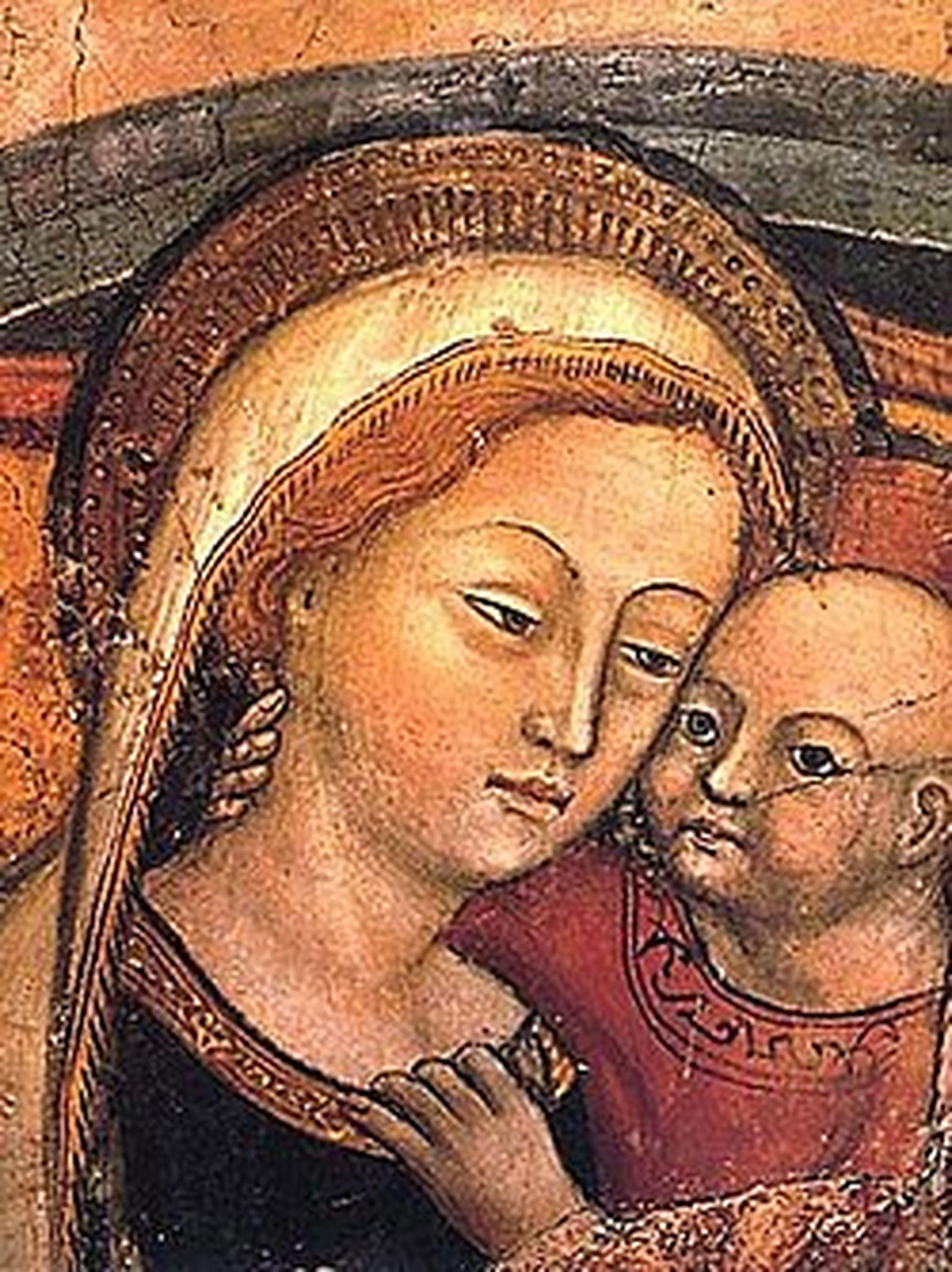 Madre del Buien Consejo de Genazzano, Italia.