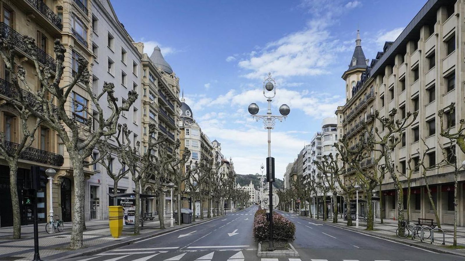 Avenida de la Libertad. Donostia, Guipúzcoa