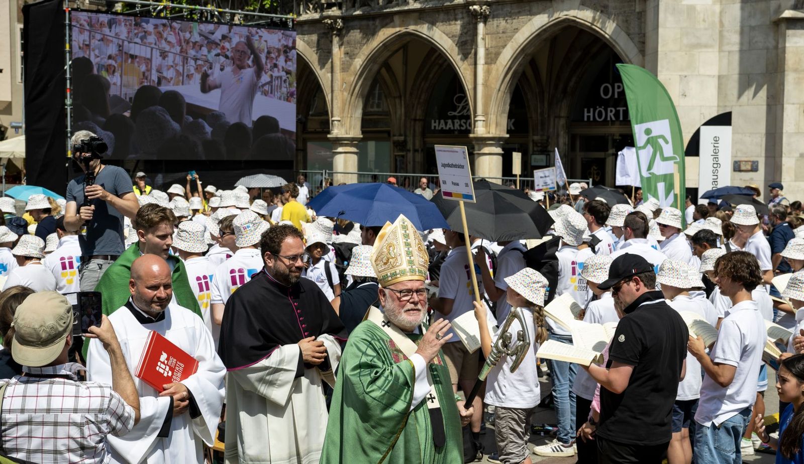 Marx, en el festival de coros infantiles