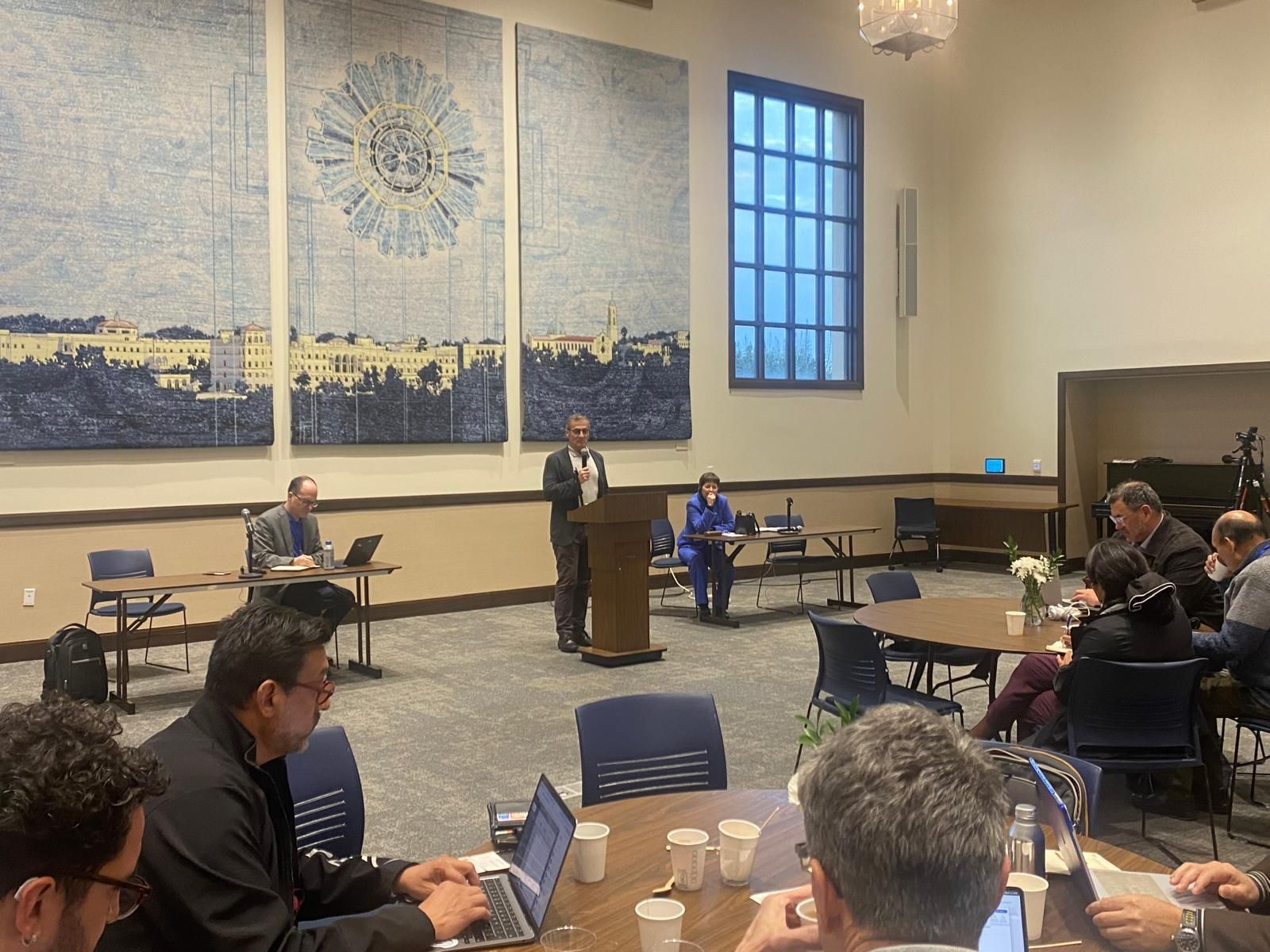 José Carlos Caamaño, durante su intervención