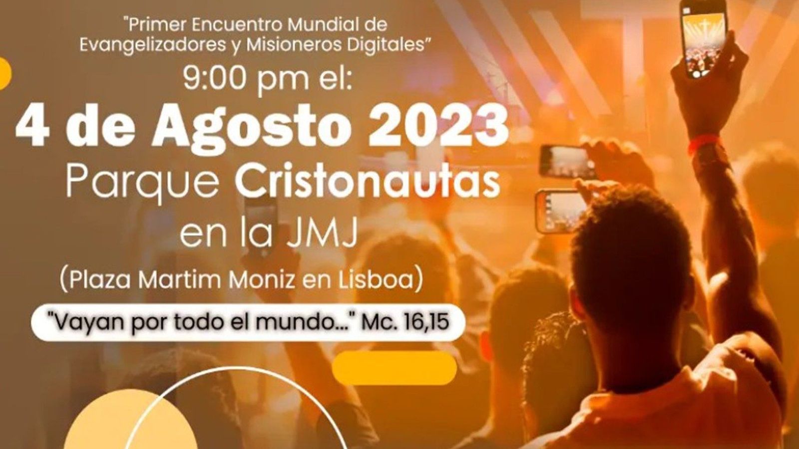 La JMJ acogerá el Primer Encuentro Mundial de Evangelizadores y Misioneros Digitales