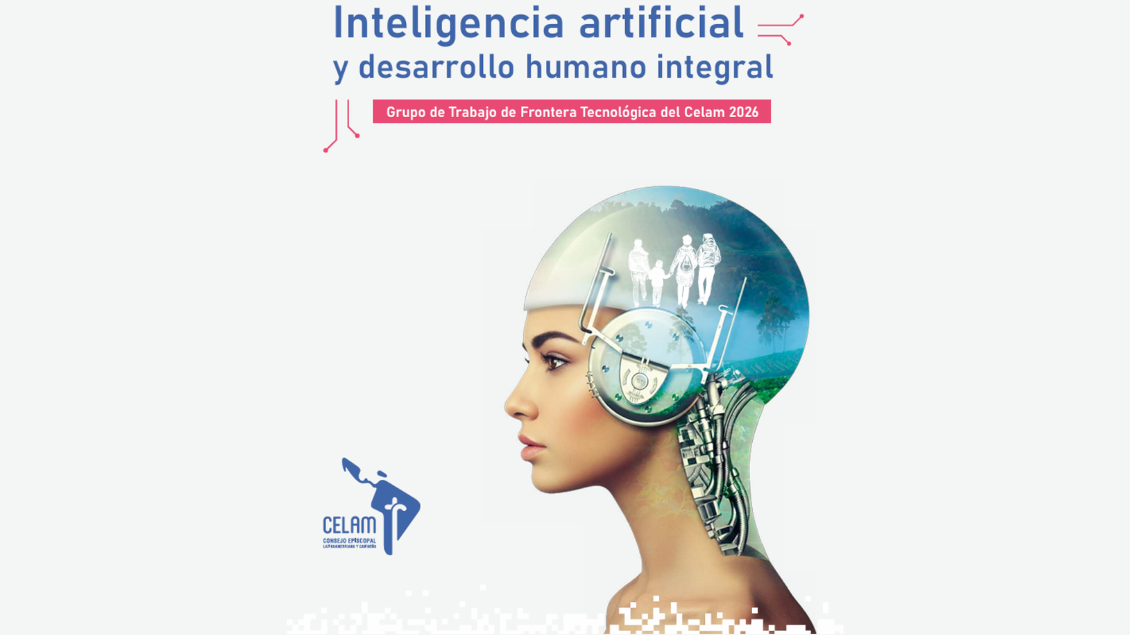 Portada del libro del Celam sobre IA