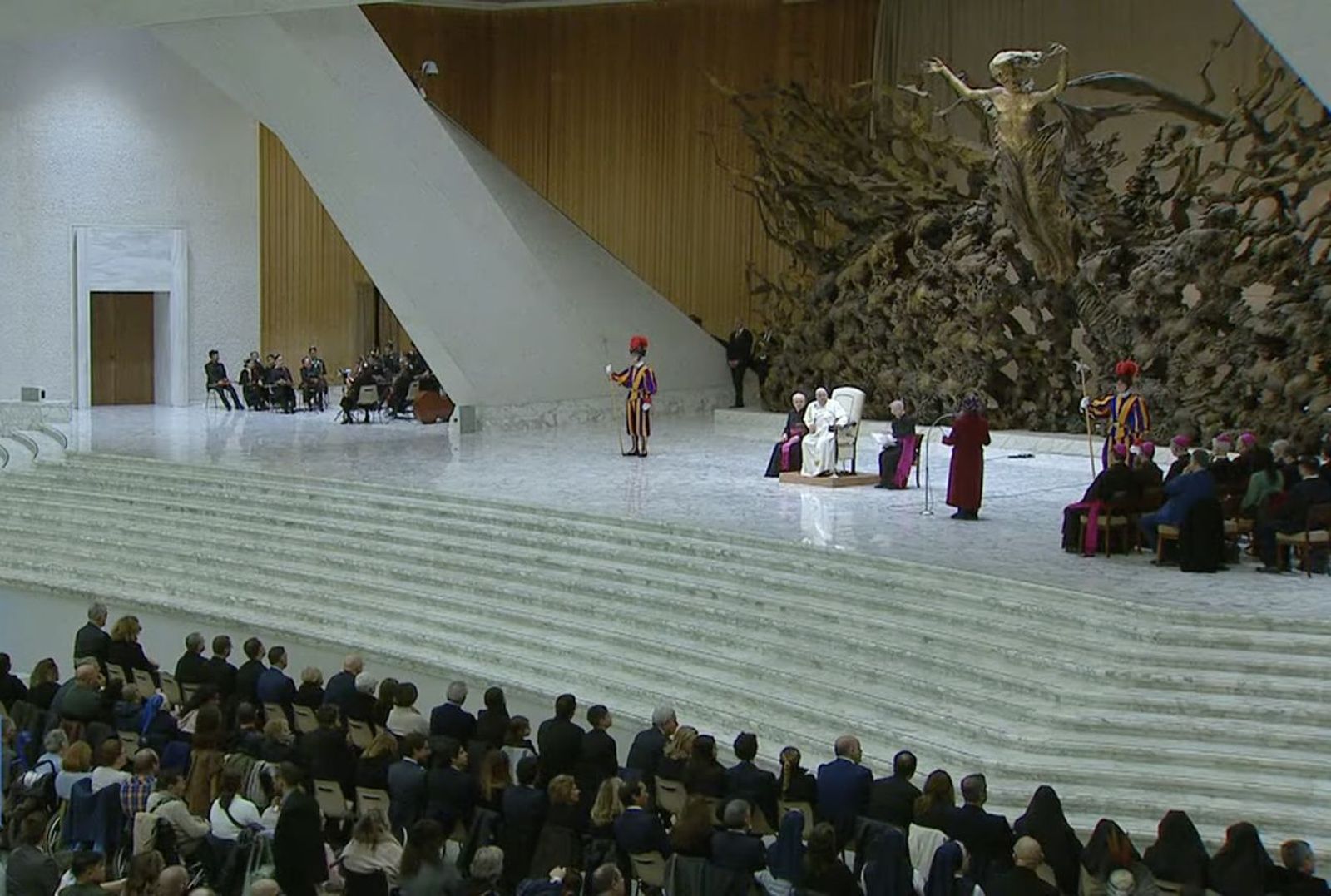 Audiencia general del Papa (foto de archivo)