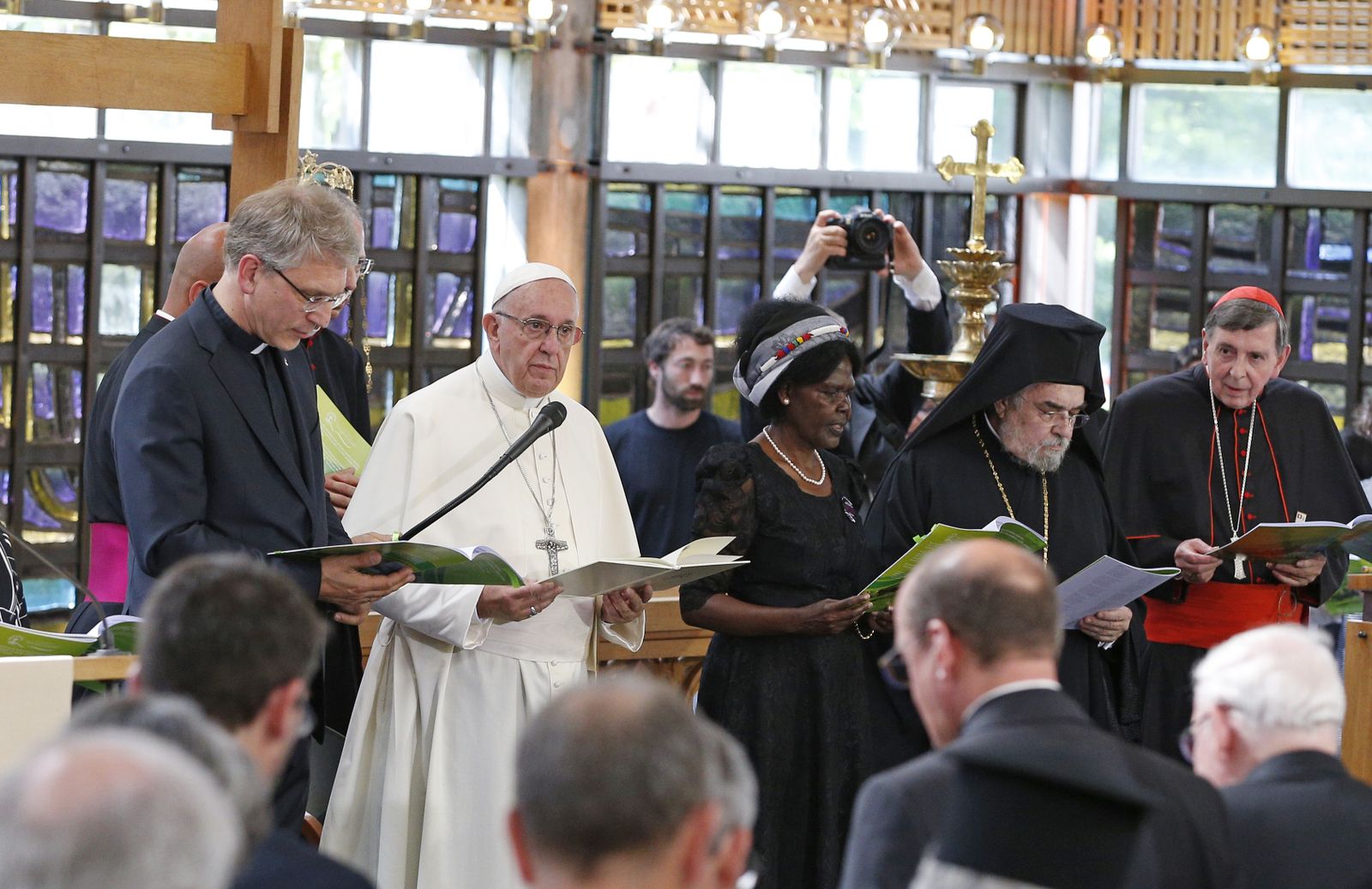 El Papa Francisco, en Ginebra en el Consejo Mundial de Iglesias