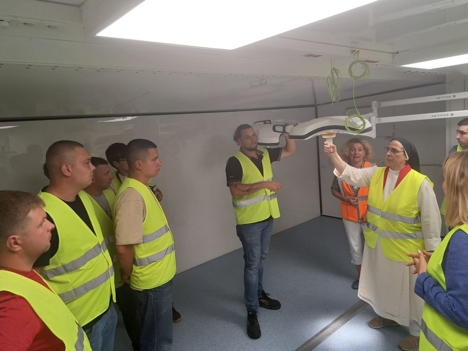 Un hospital de campaña para Ucrania