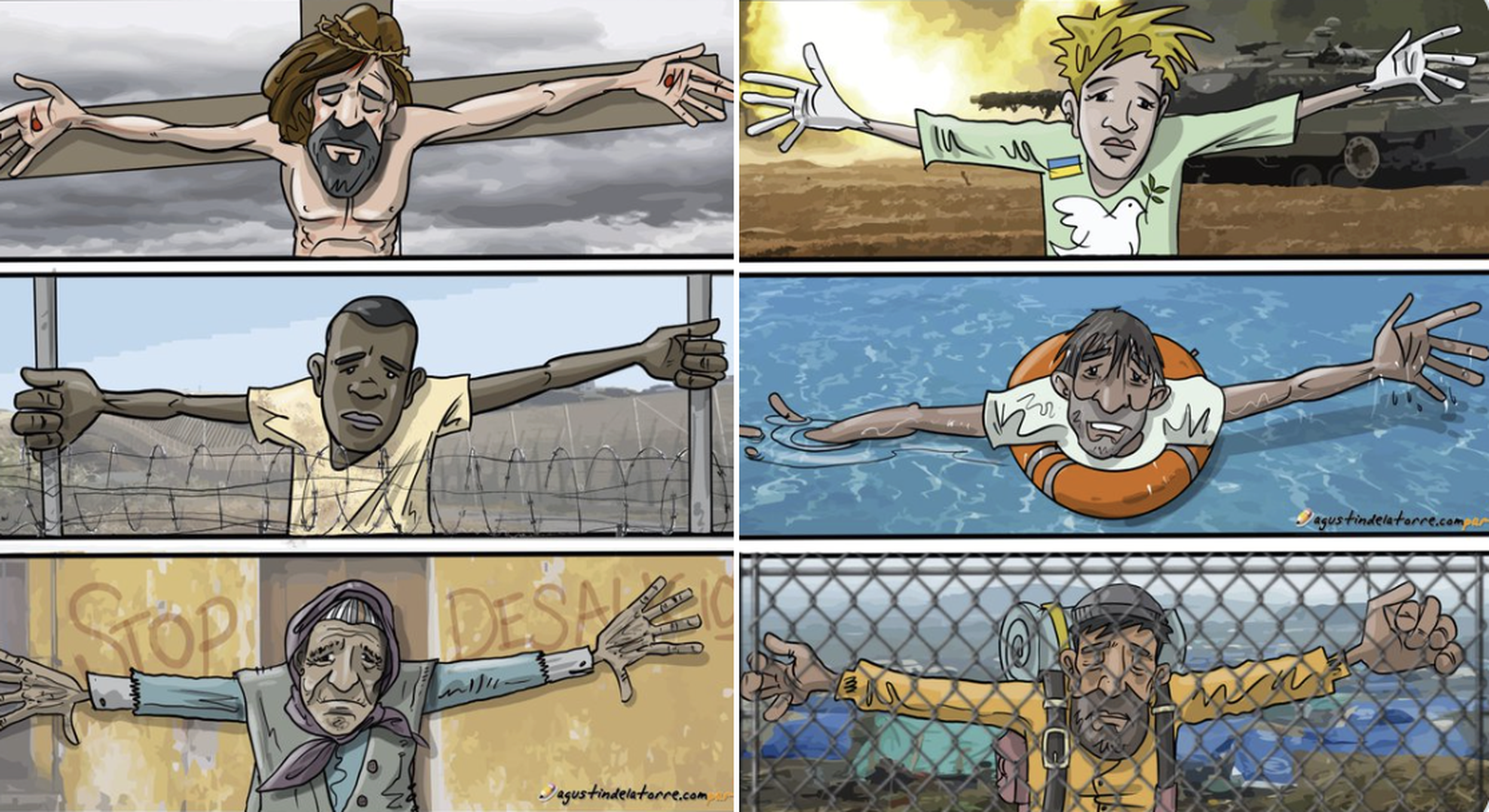 Y seguimos crucificando