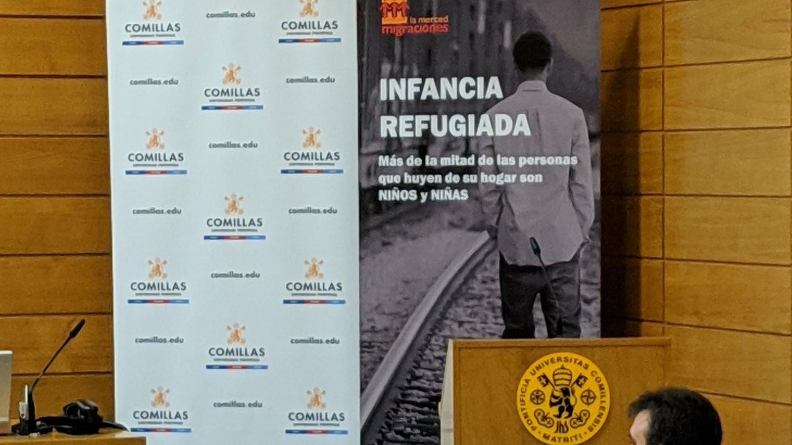 Jornada 'Infancia refugiada', organizada por Fundación la Merced y Comillas