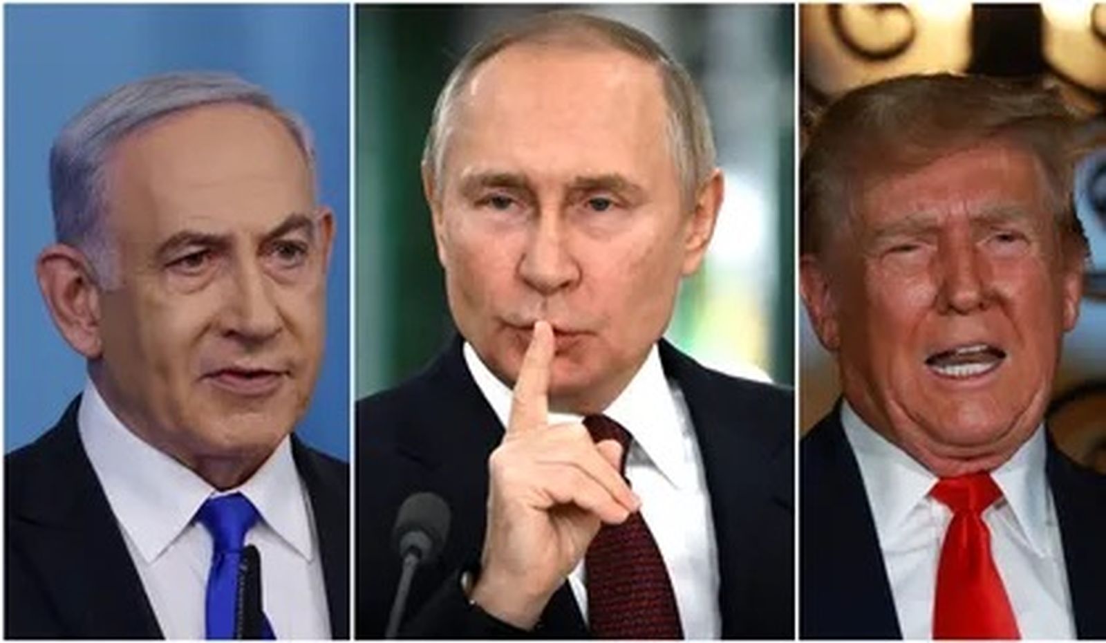 Netanyahu, Putin y Trump