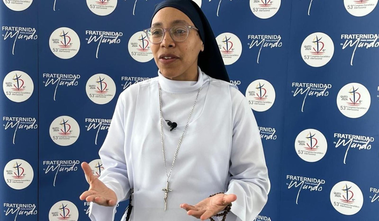 Hna. Aldaleny Correa: "El día que no voy a la Eucaristía tengo anemia espiritual"