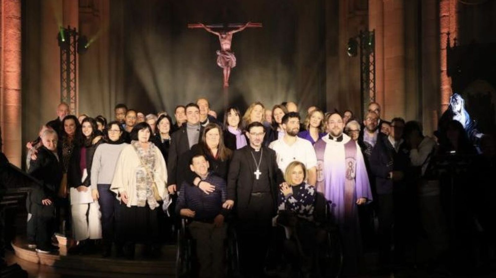 Viacrucis en la Almudena