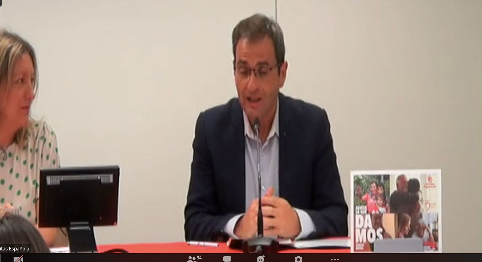 Natalia Peiro, con Raúl Flores