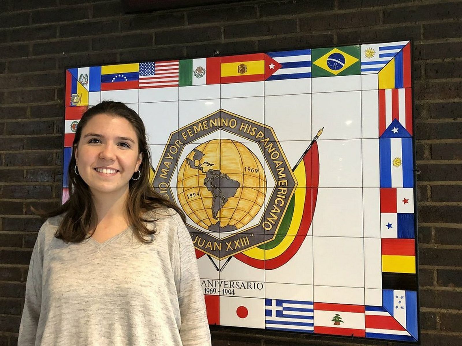 Inés García, estudiante de matemáticas y física, colegiala del Colegio Mayor Juan XXIII Roncalli