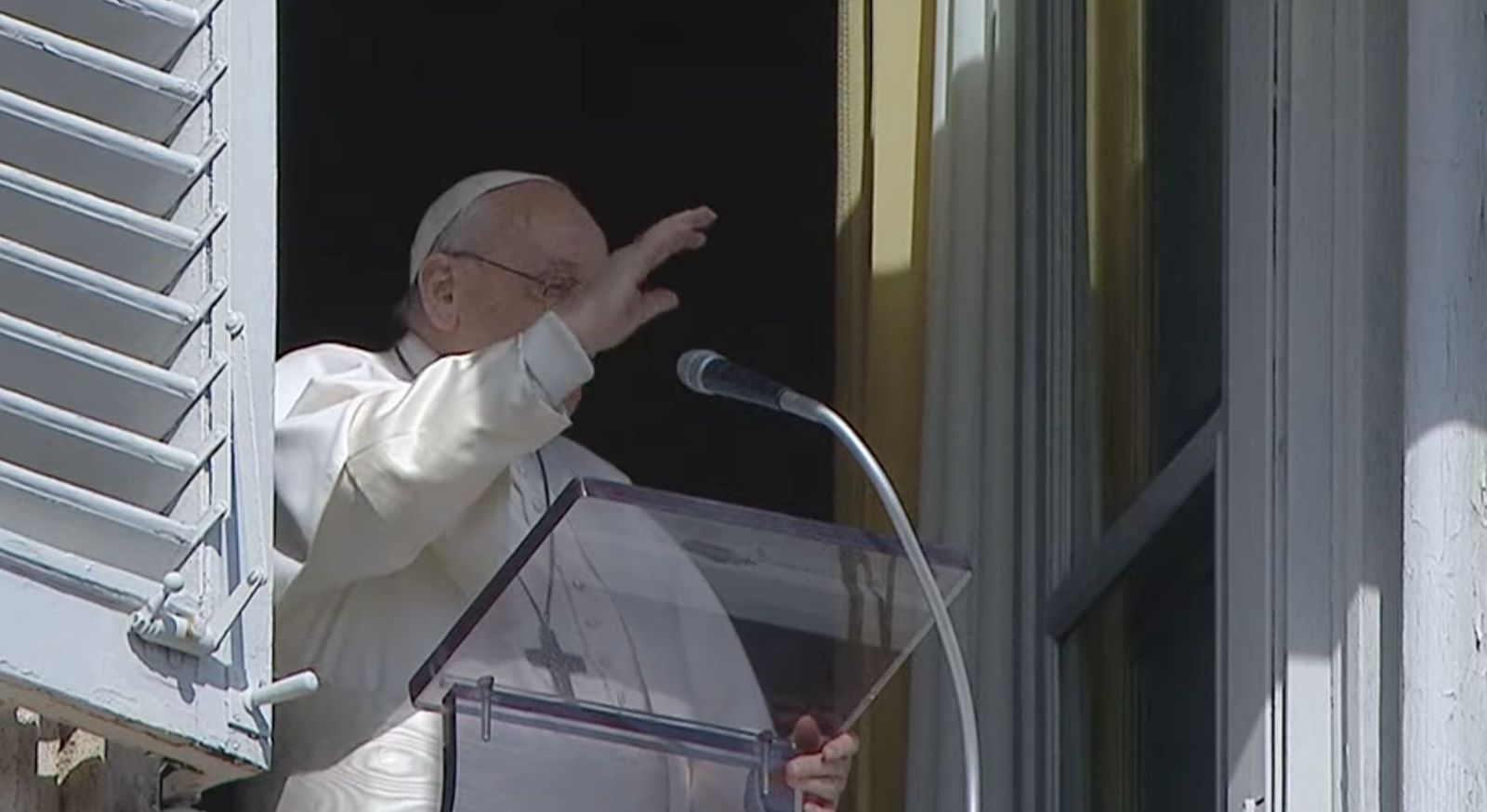 Papa, en el ángelus de hoy