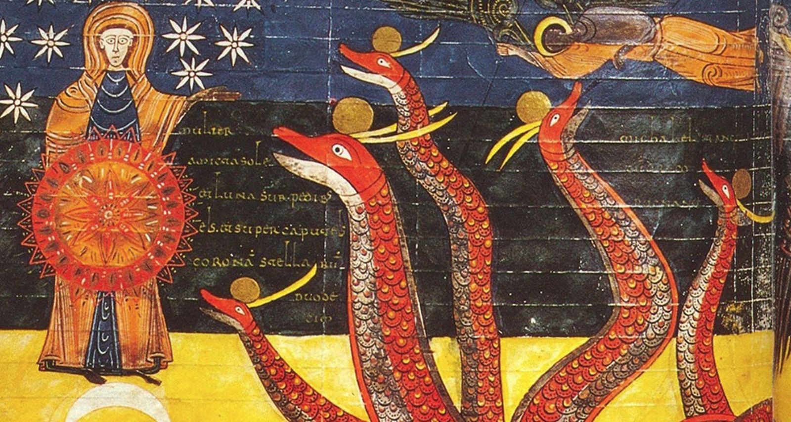 Una mujer vestida al sol. Apocalipsis