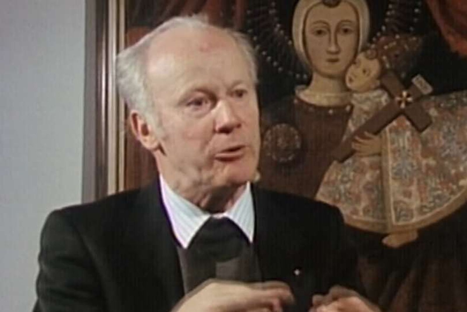 El obispo Emil Stehle, fallecido en 2017