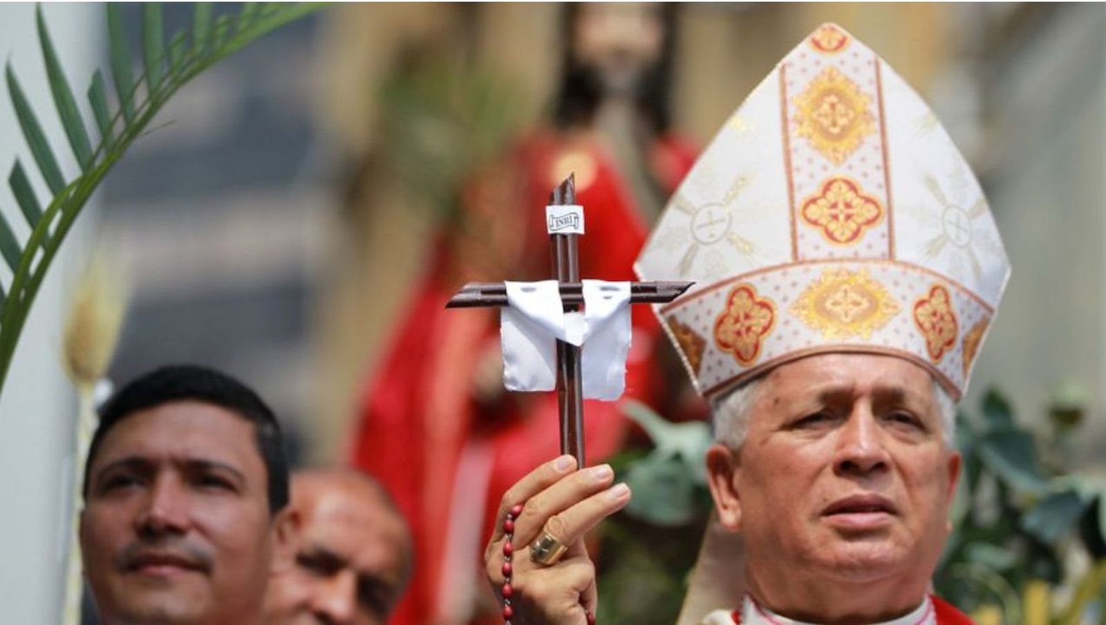 El arzobispo de Cali, monseñor Monsalve