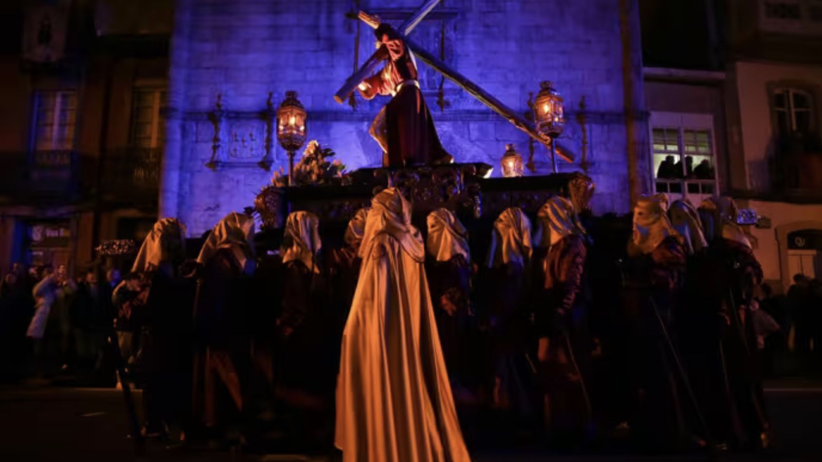 Paso en la Semana Santa de Viveiro (Lugo)
