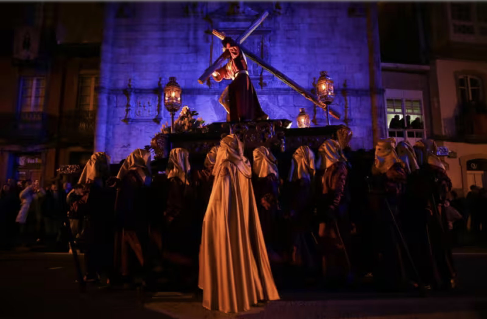 Paso en la Semana Santa de Viveiro (Lugo)