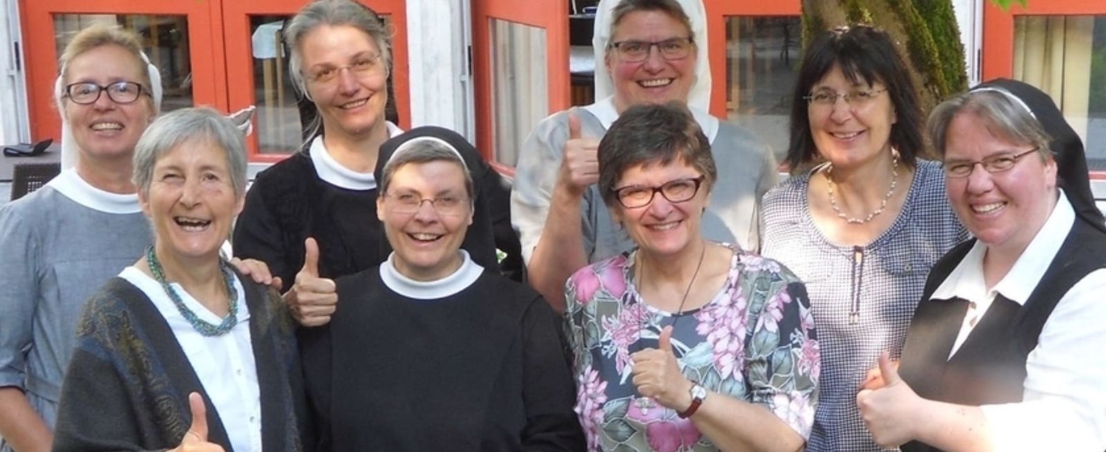El grupo de monjas alemanas