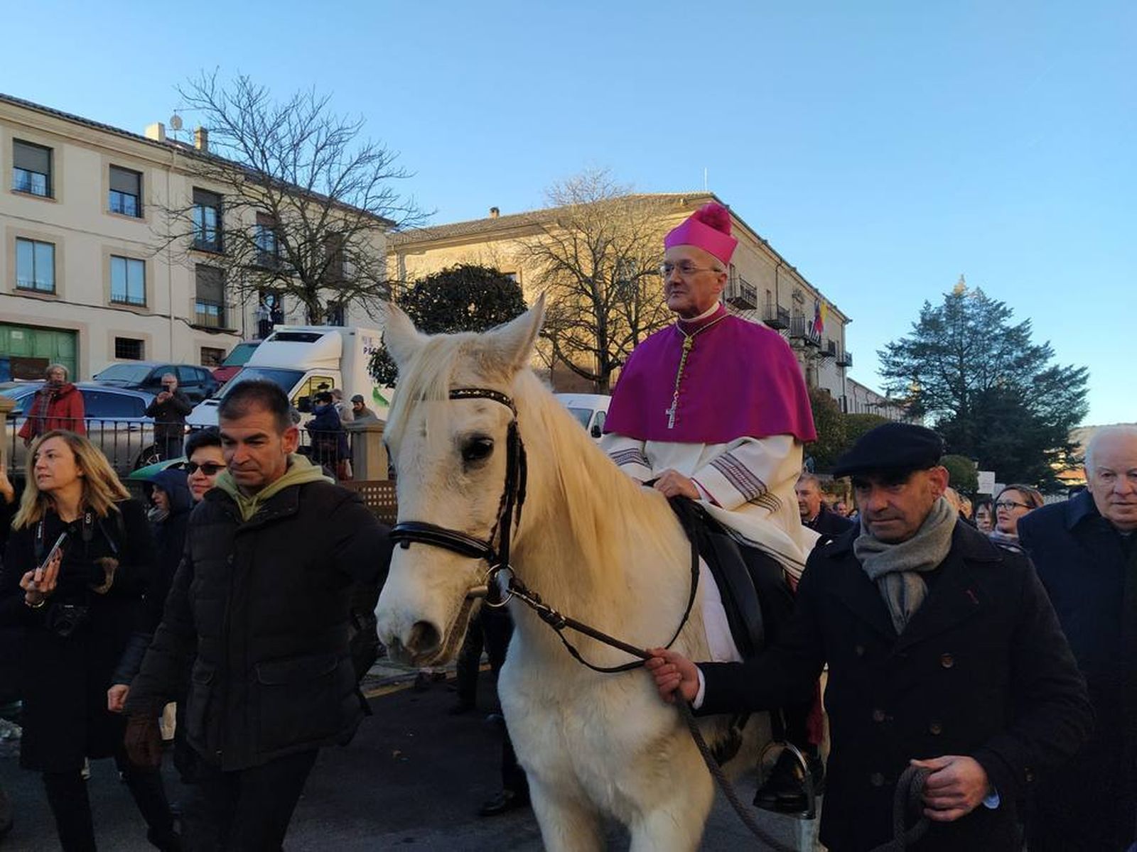 Ruiz Martorell entró, a lomos de un caballo blanco, en Sigüenza