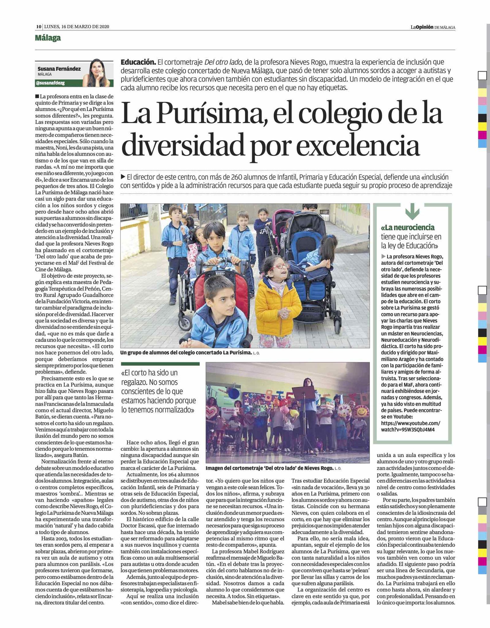 Colegio la Purisima Málaga