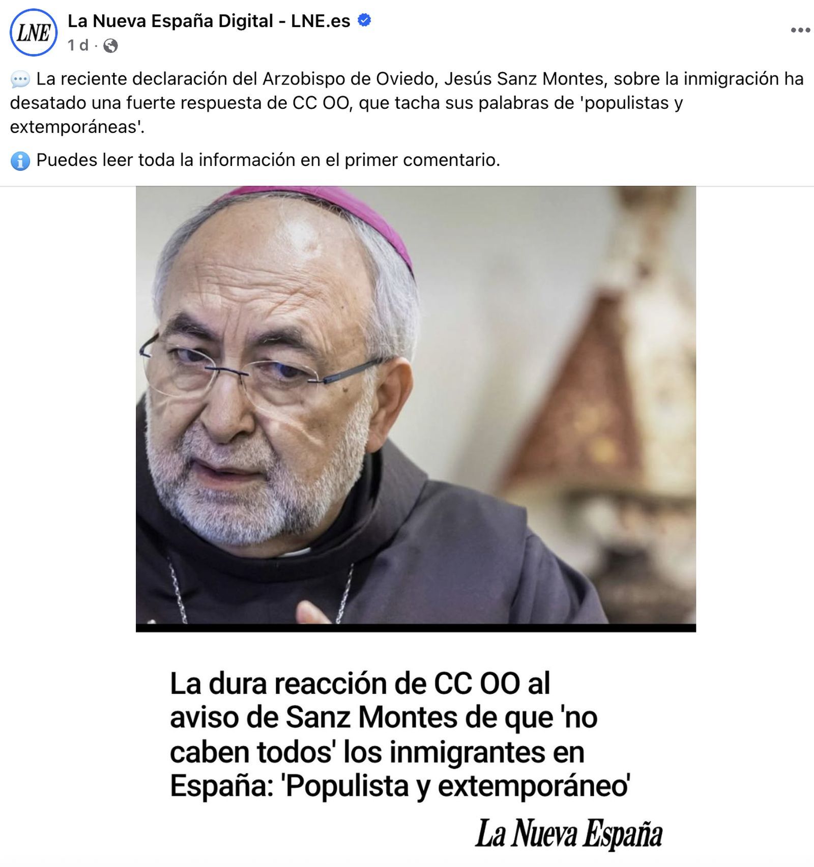 Jesus sAnz dice que todos no caben..