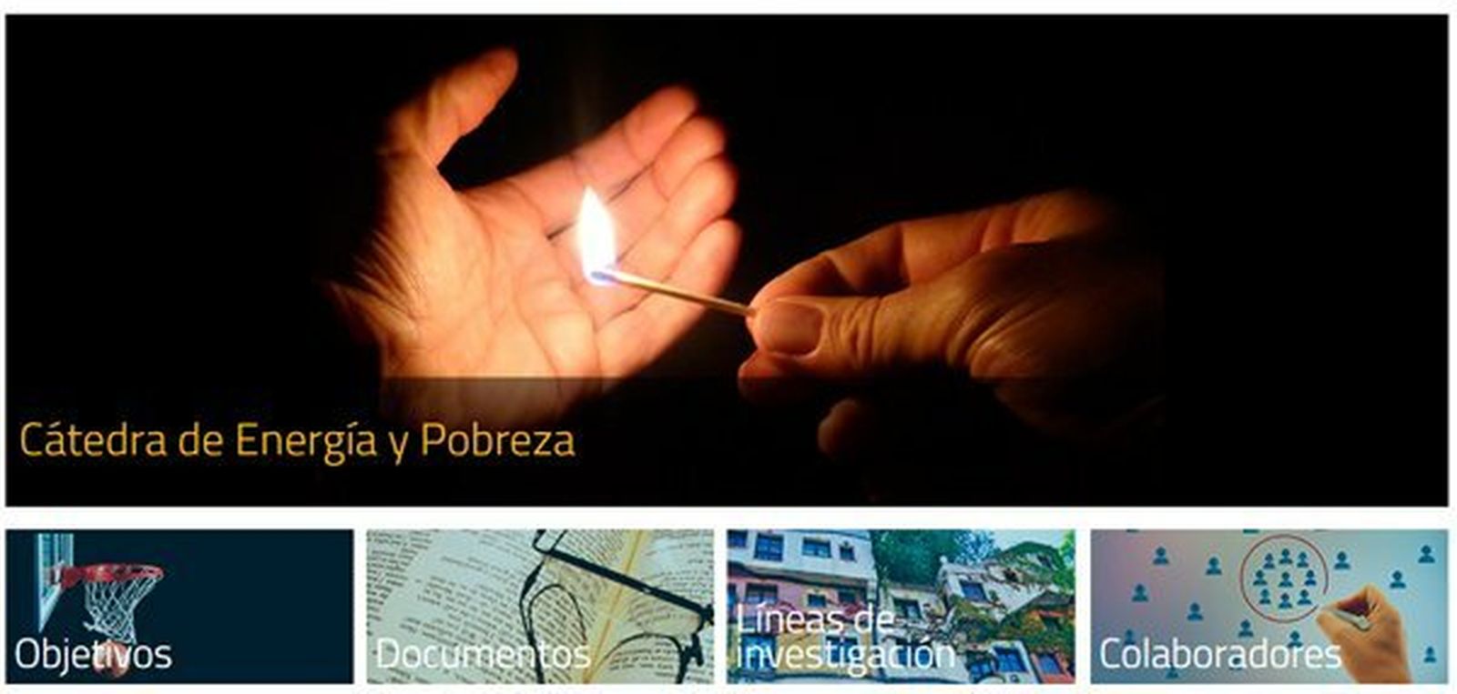 Firma de la Cátedra de Energía y Pobreza