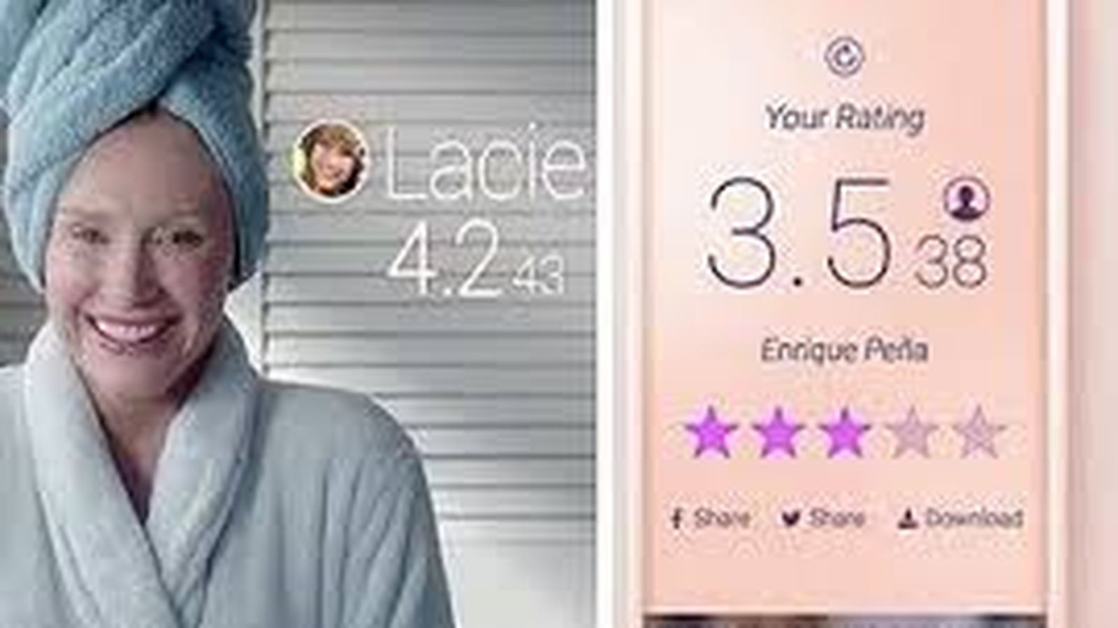 Caída en Picado. Black mirror