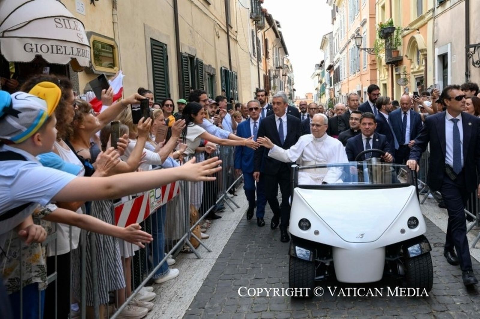 León XIV, en Castel Gandolfo