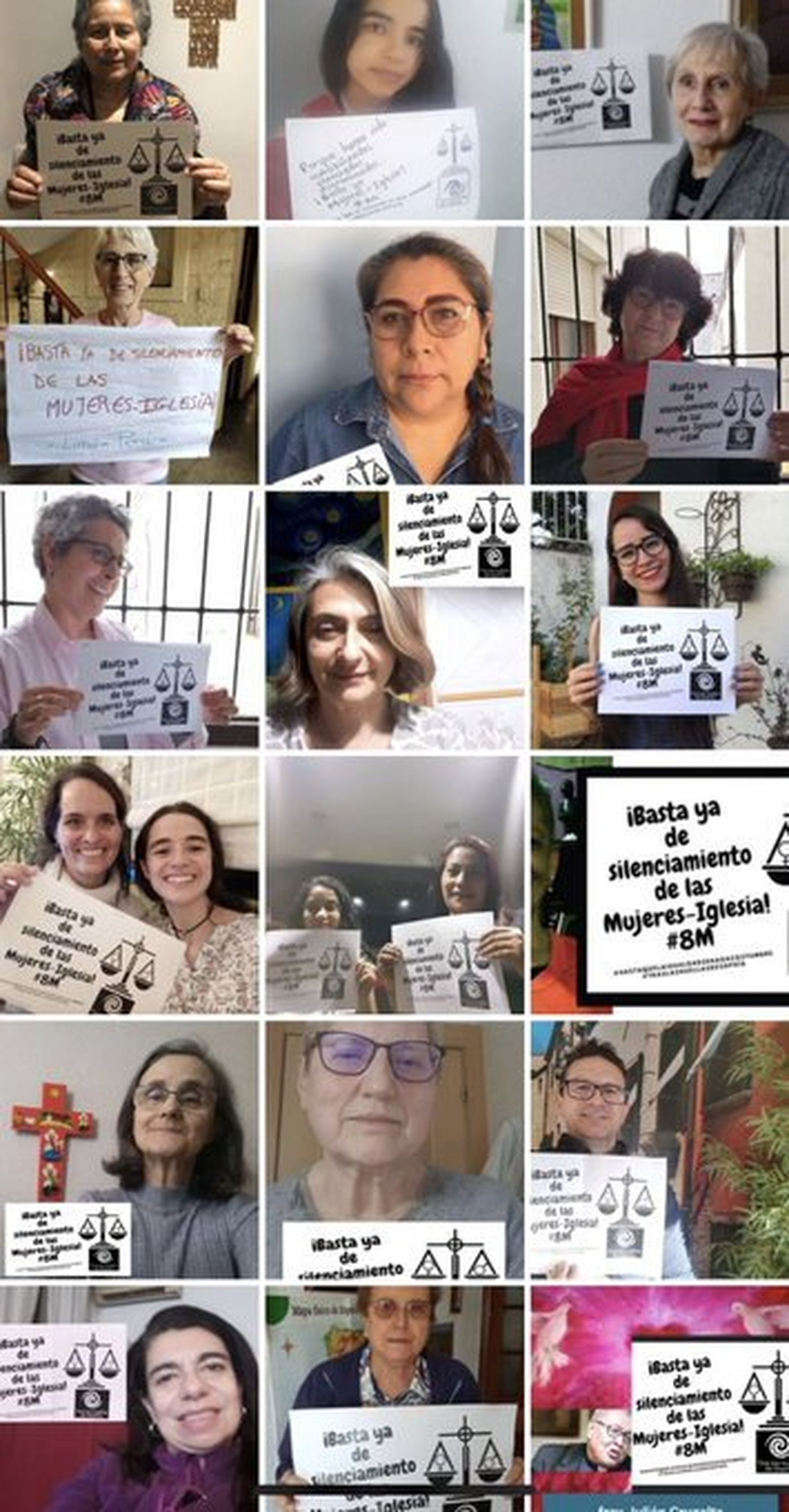 Revuelta de mujeres en la Iglesia