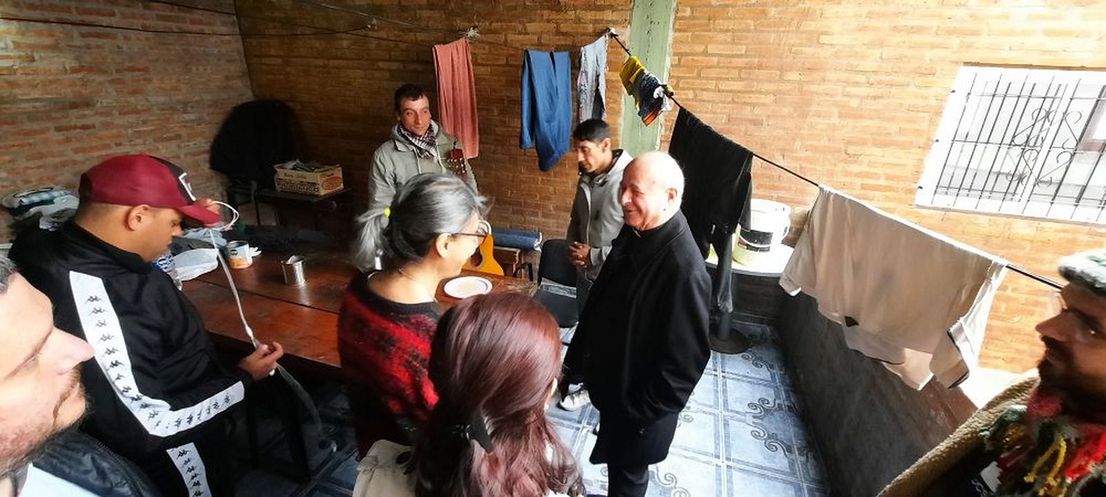 Paglia en el Hogar Santa María