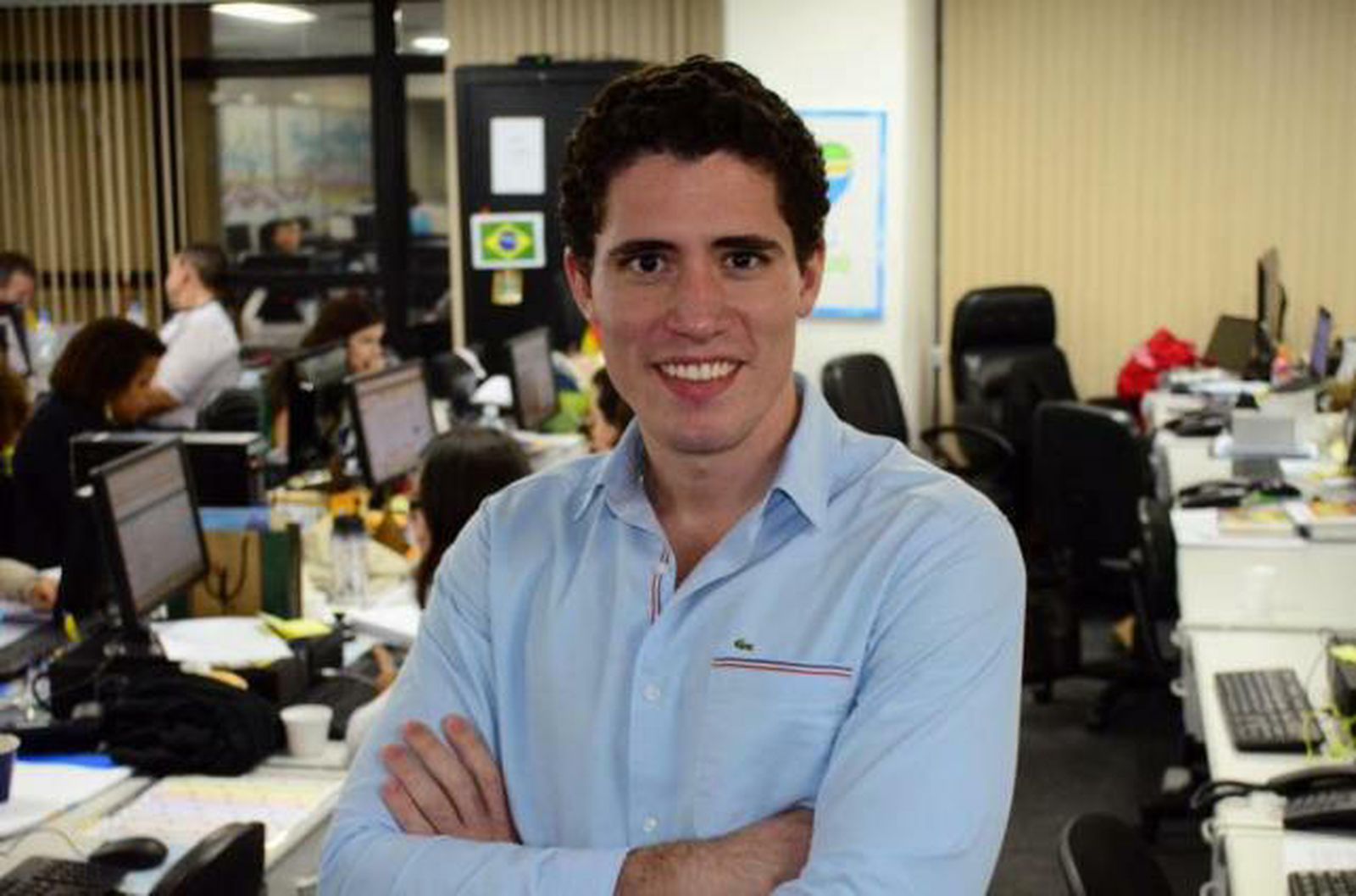 Benjamín Paz, gerente del departamento de Comunicación de la JMJ de Río de Janeiro 2013