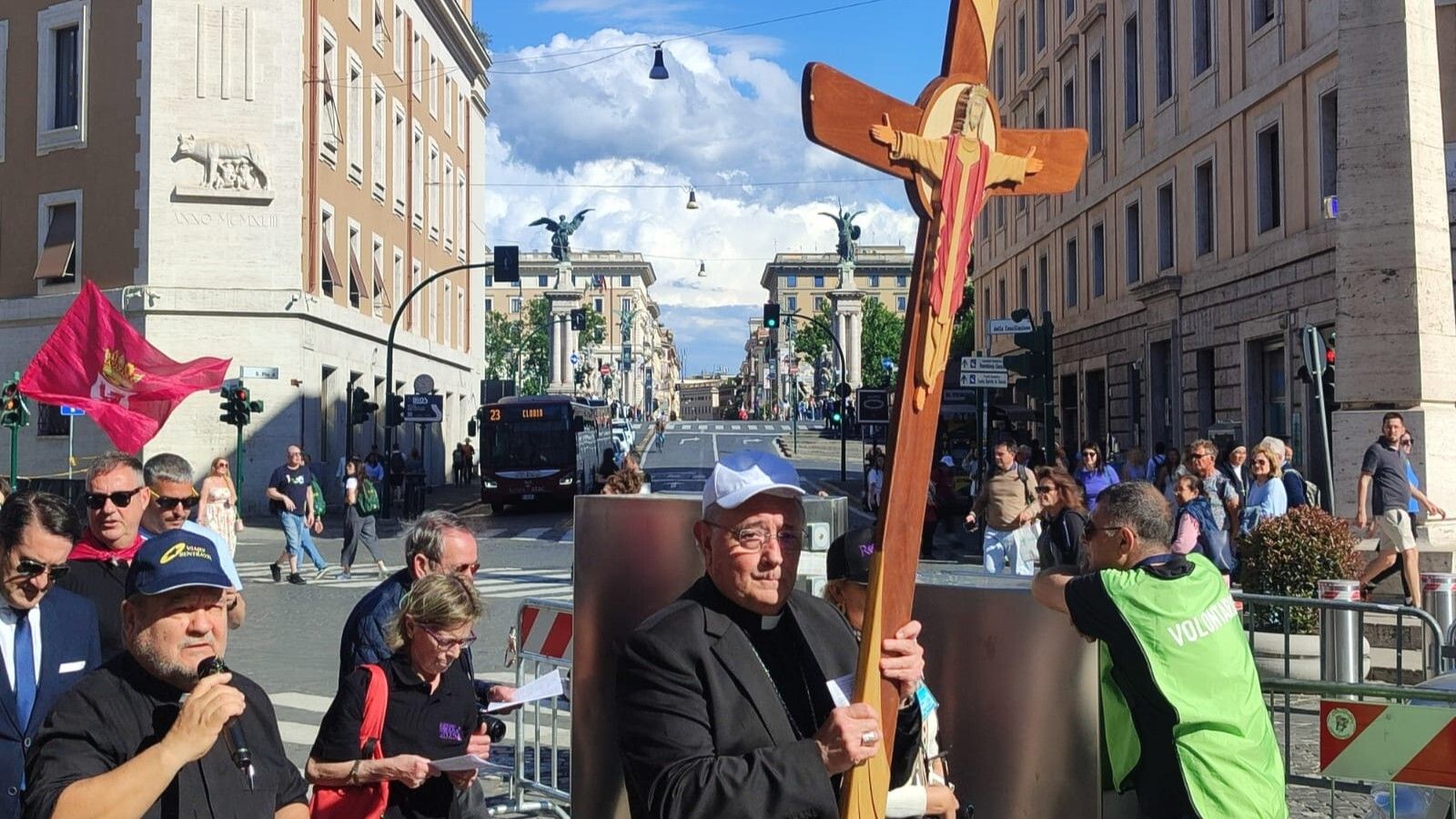 Luis Ángel de las Heras en el Jubileo de las Cofradías