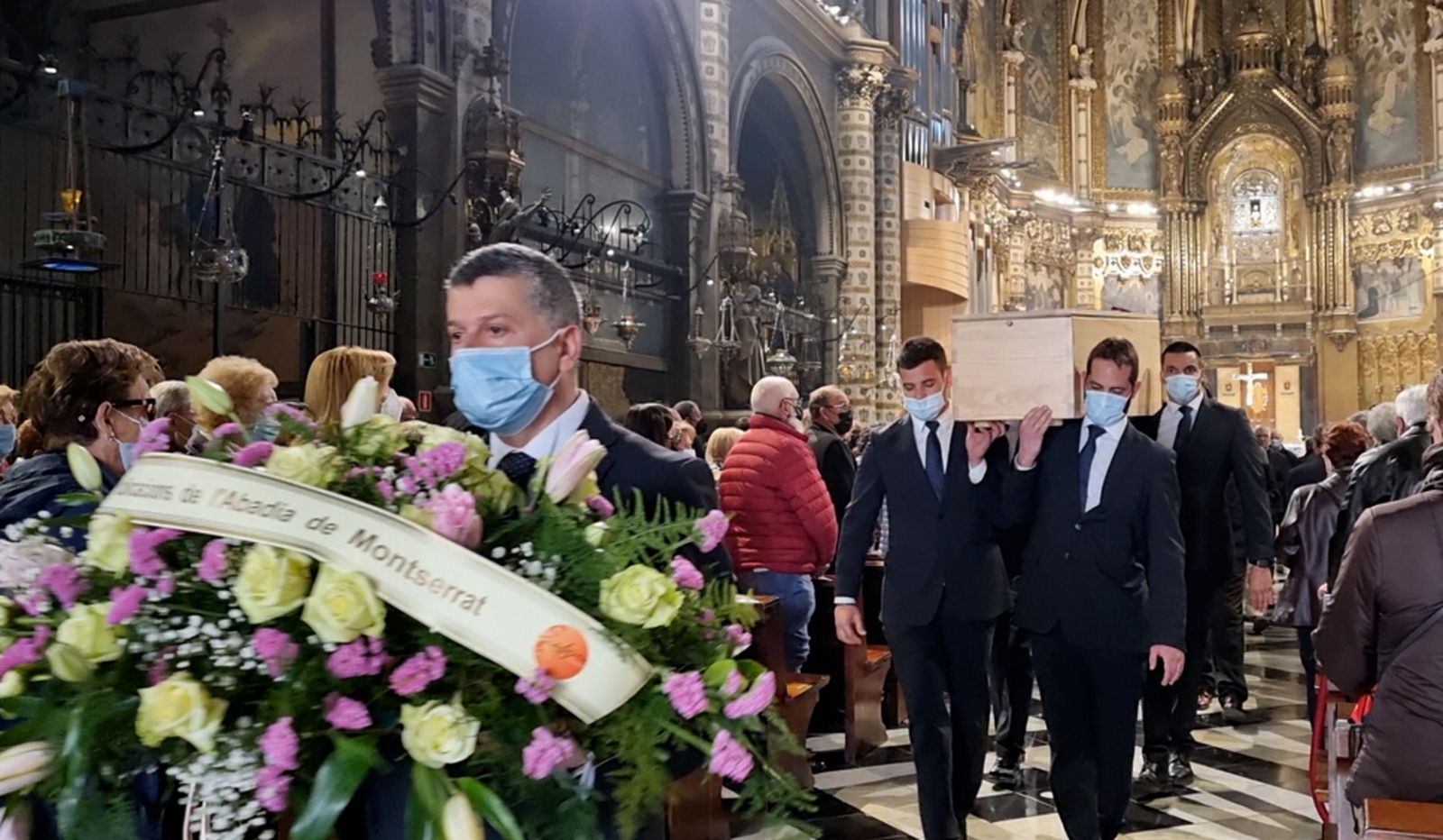 Funeral del P. Massot