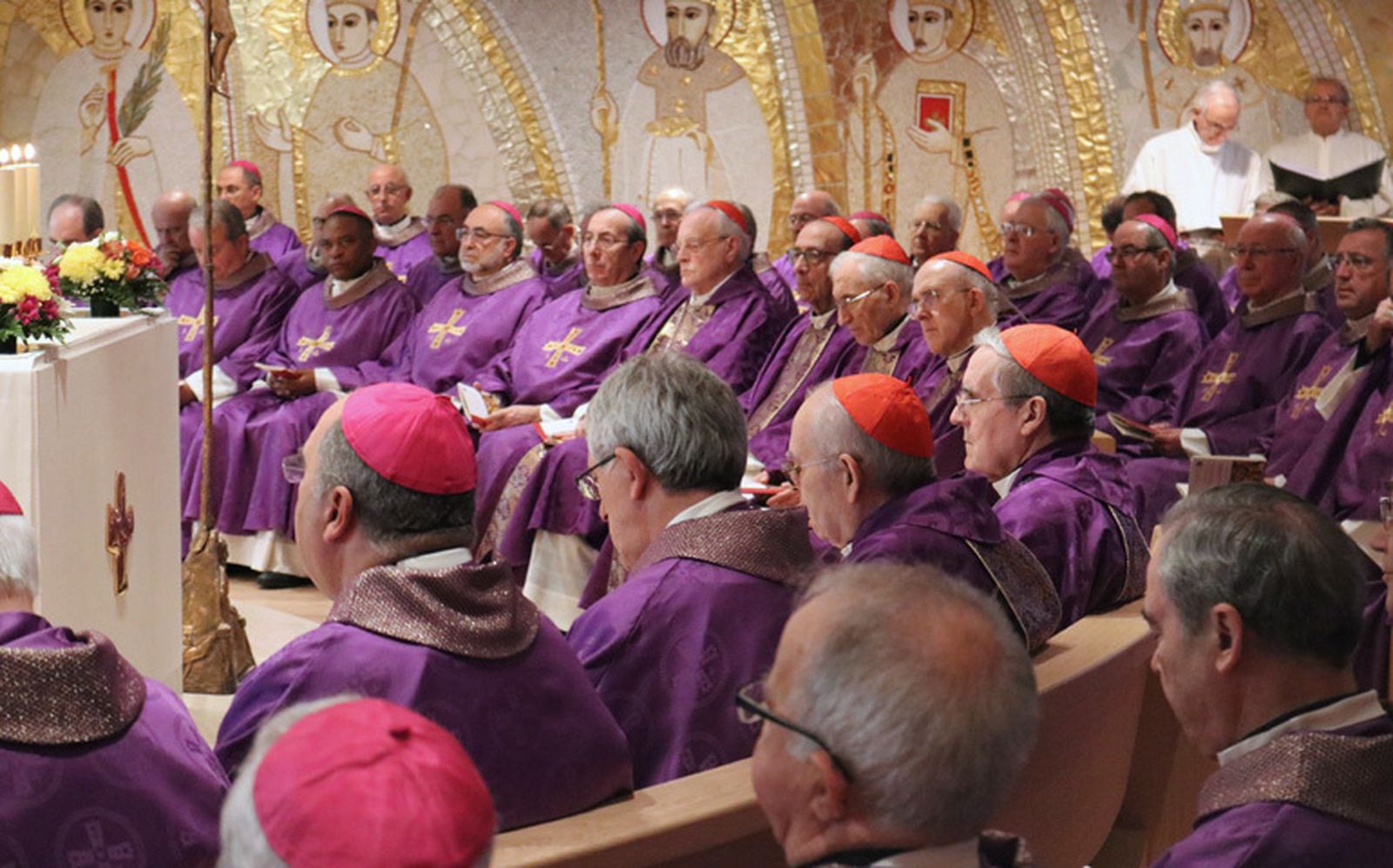 Los obispos españoles, de ejercicios espirituales el pasado enero