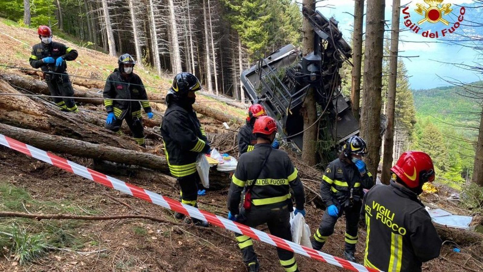 Accidente en el eleférico de Stresa-Mottarone