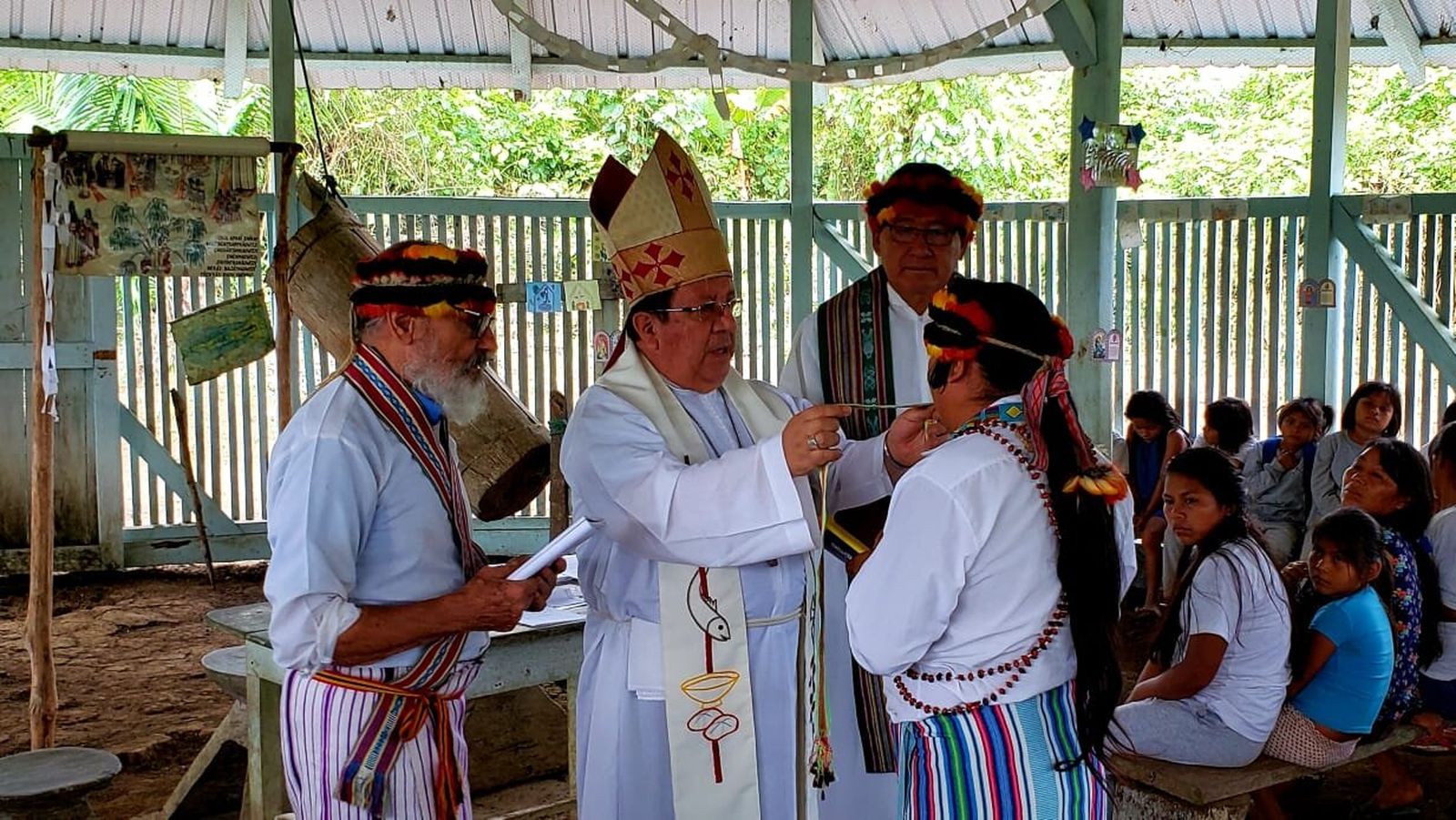 Celebración en la Amazonía