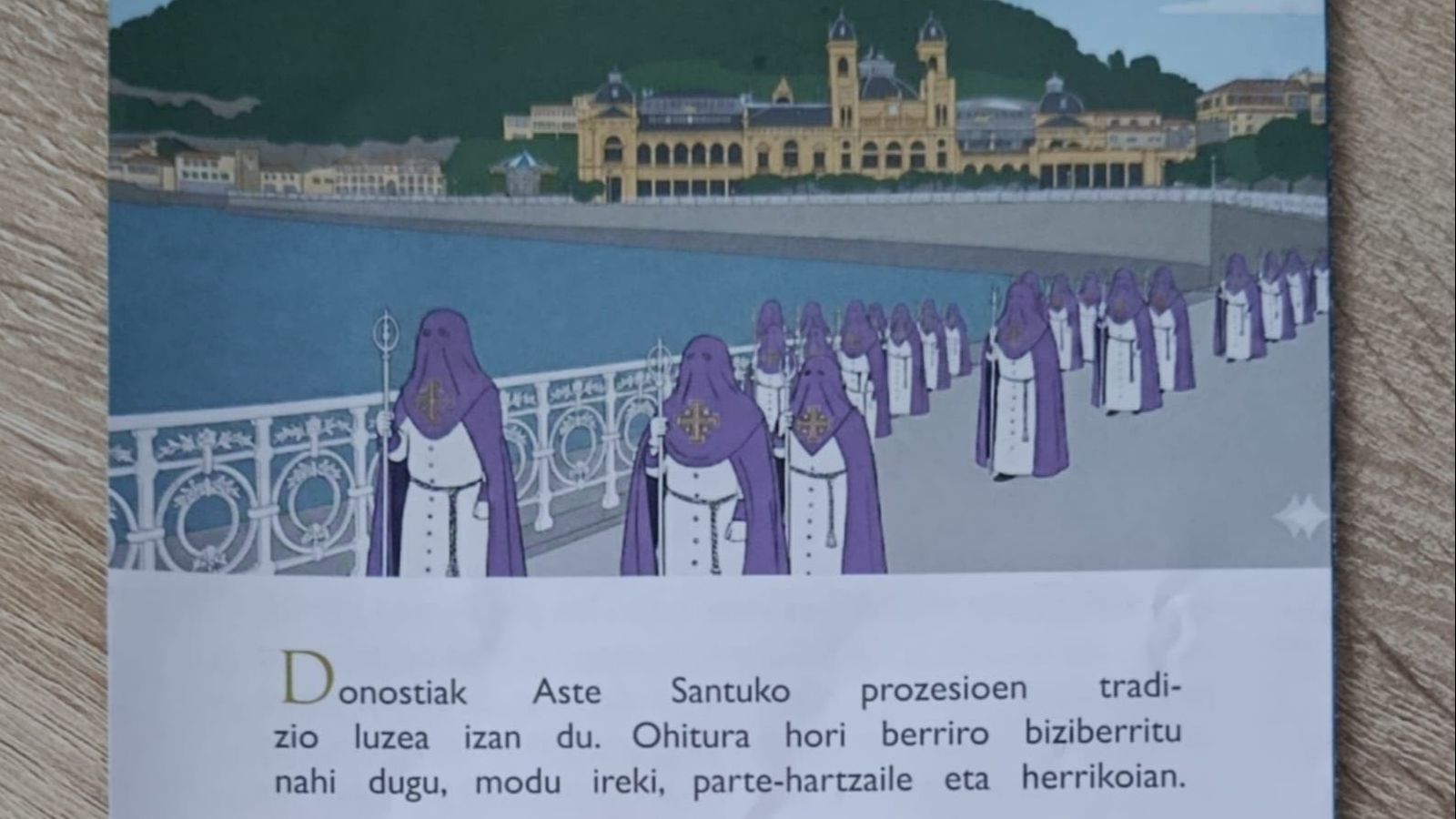 Cartel anunciando la creación de la Cofradía