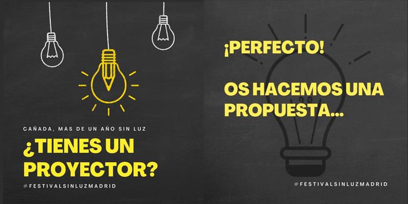 #FestivalSinLuzMadrid: 1.200 familias siguen sin electricidad