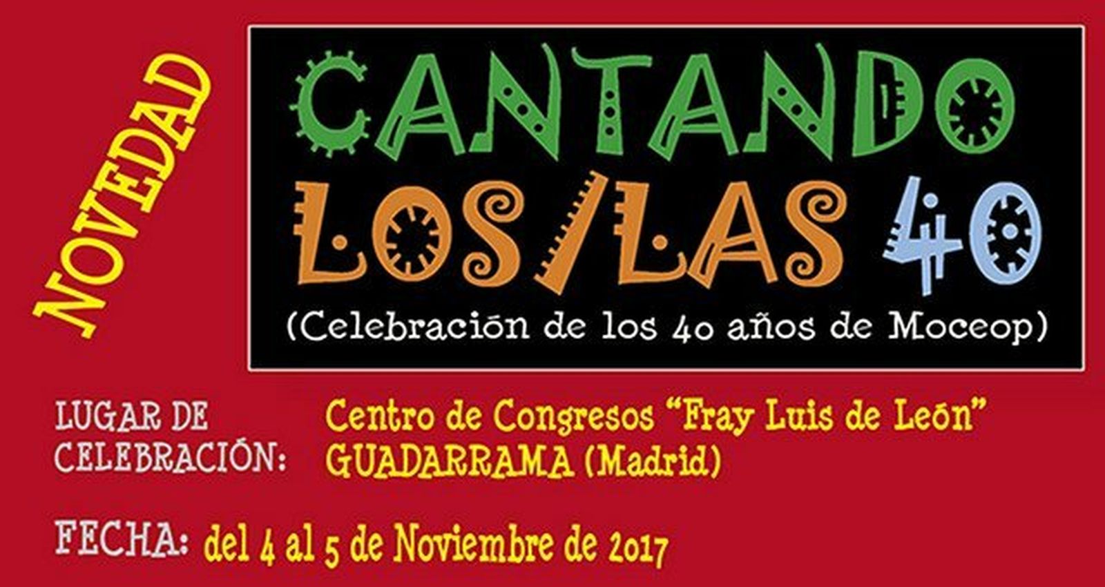 Celebración de los cuarenta años de MOCEOP