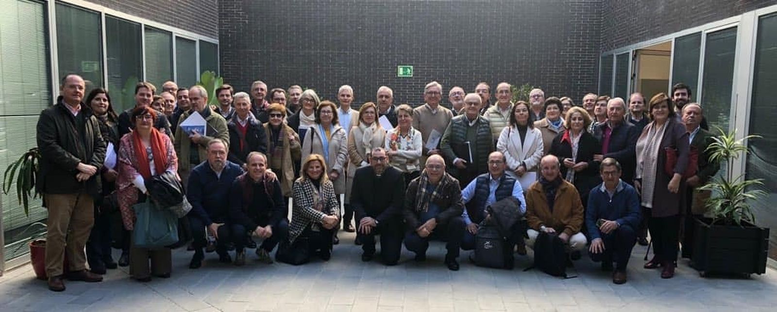 Óscar Díaz Malaver y grupo pastoral