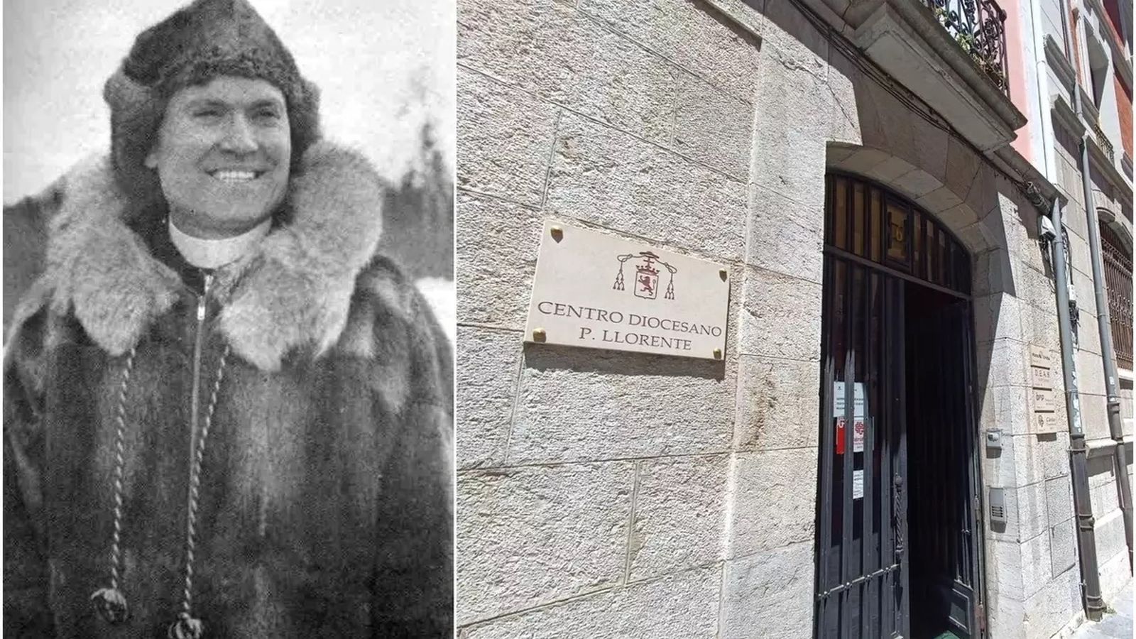 El Centro diocesano de León aún lleva el nombre del sacerdote Segundo Llorente