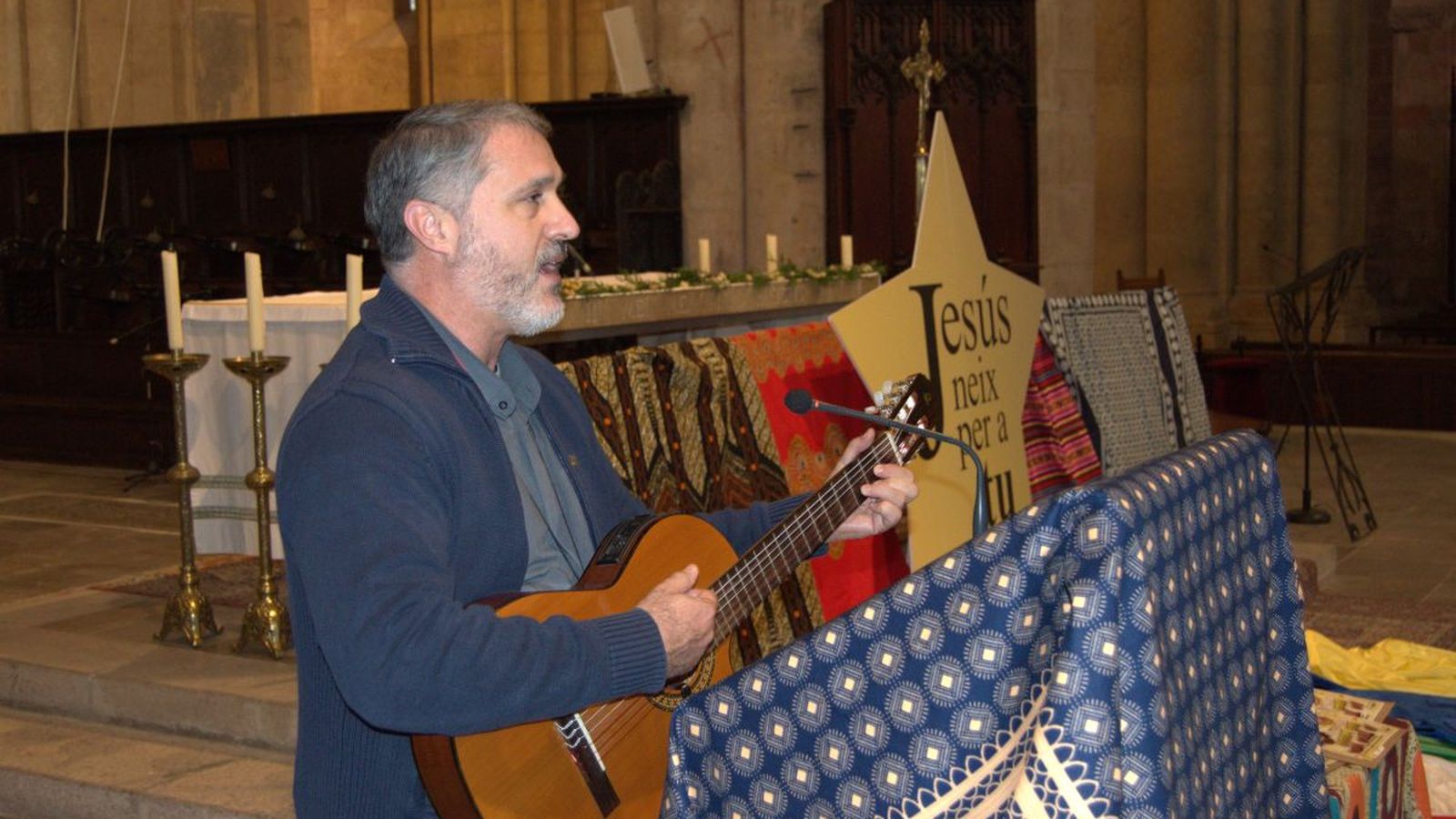 Música cristiana acompañó la celebración