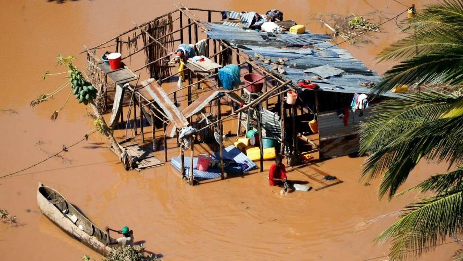 Daños provocados por el ciclón Idai