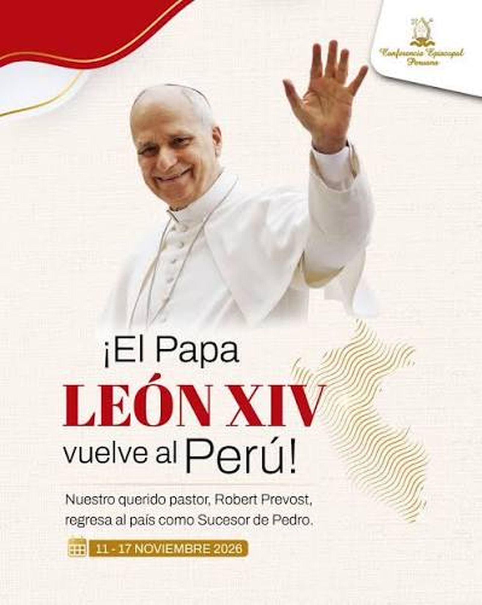 León XIV vuelve a perú