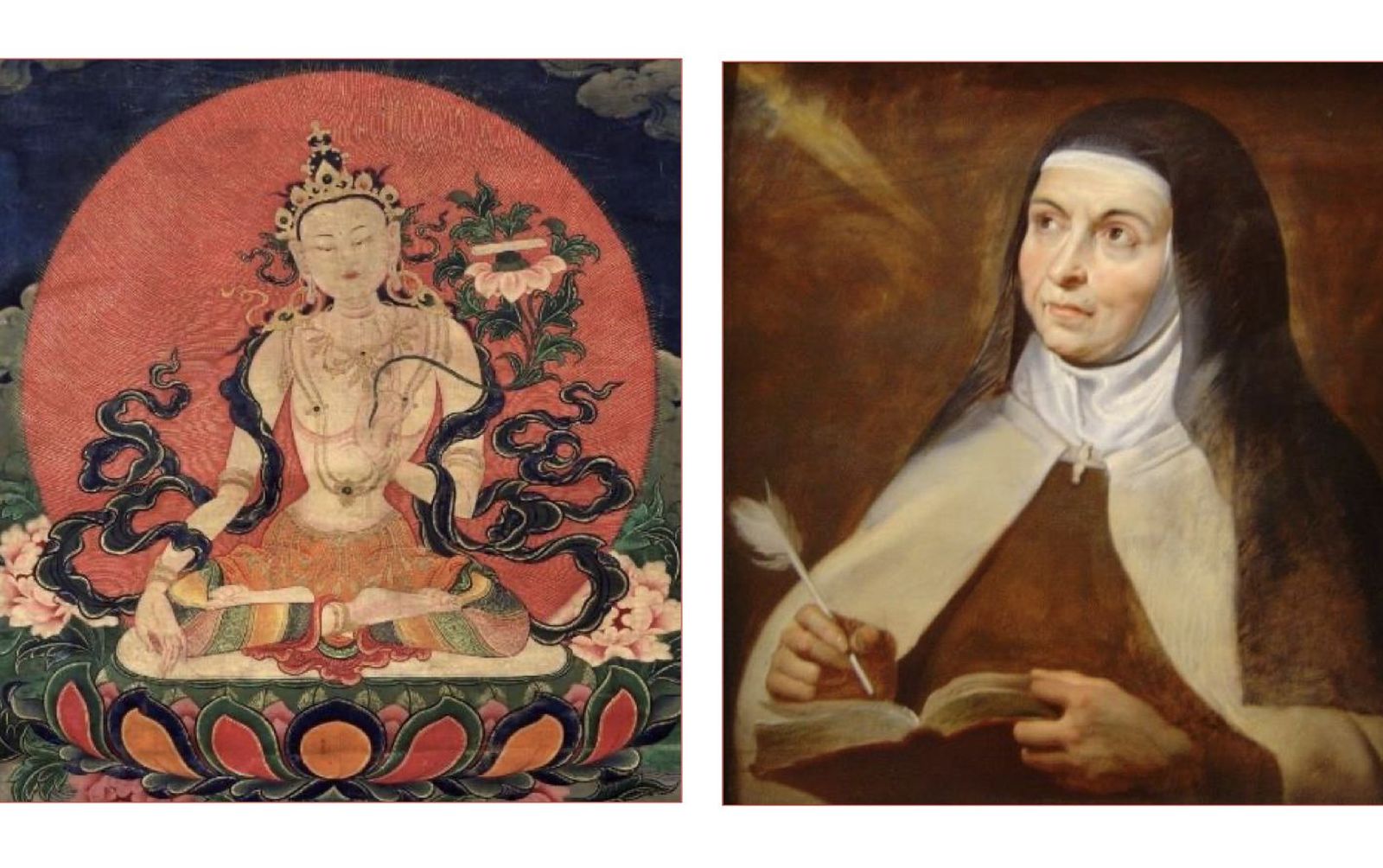 Cartel del III Encuentro Mundial de Mística Teresiana y Diálogo Interreligioso