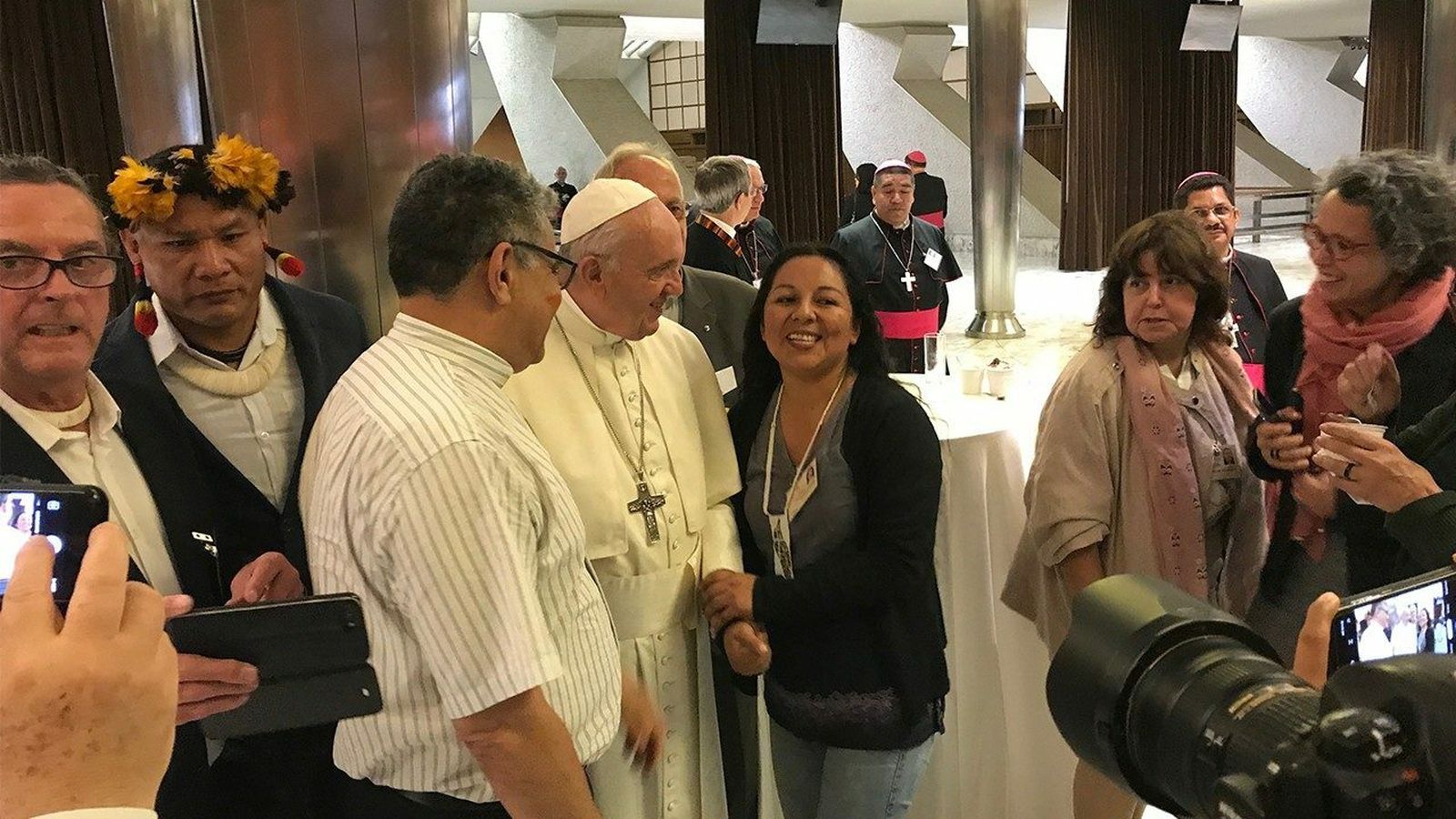 Instantánea del Sínodo para la Amazonía en el Vaticano