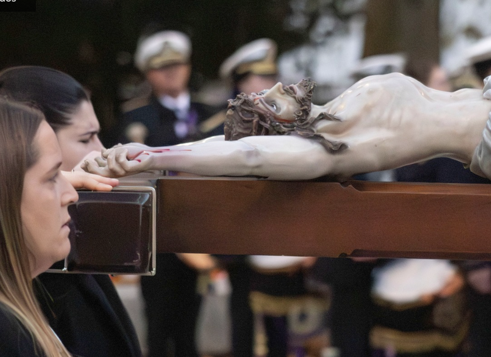 Paso de la Semana Santa en la diócesis gallega
