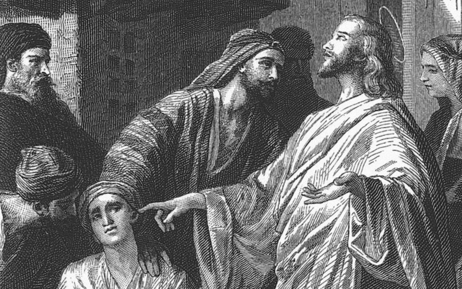 Jesús y el sordomudo