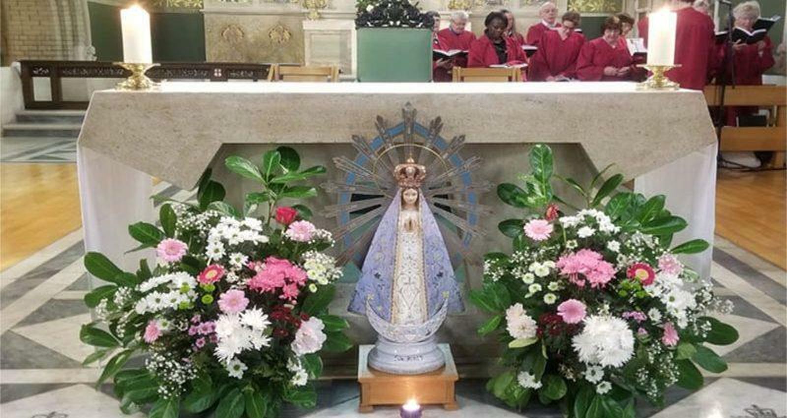 La imagen de la Virgen de Luján estaba en poder de los ingleses tras la Guerra de las Malvinas
